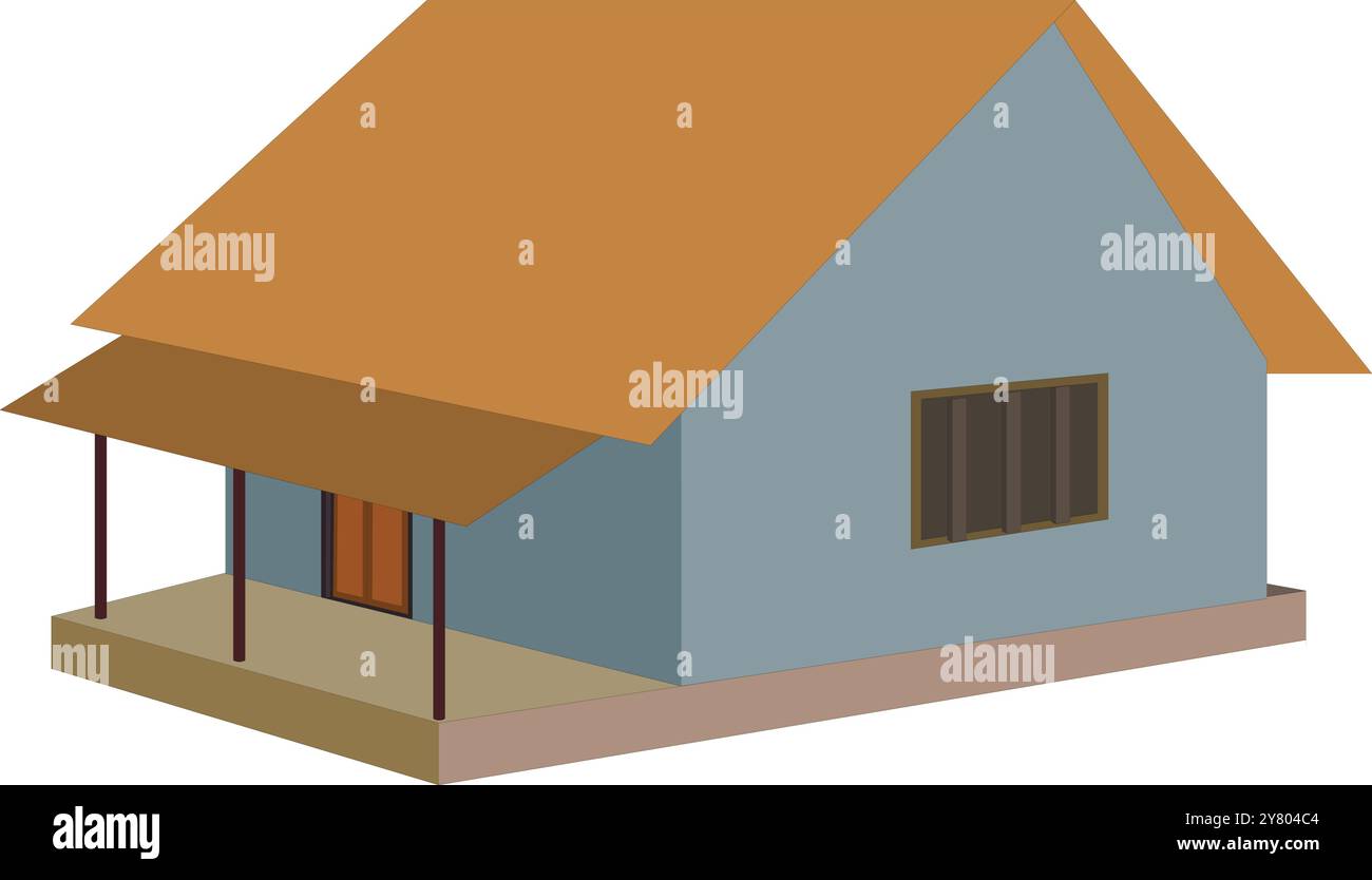 Vecteur de hutte de village indien isolé sur fond blanc. chalet asiatique. maison africaine Illustration de Vecteur Vecteur de hutte de village indien isolé sur fond blanc. chalet asiatique. maison africaine Illustration de Vecteur