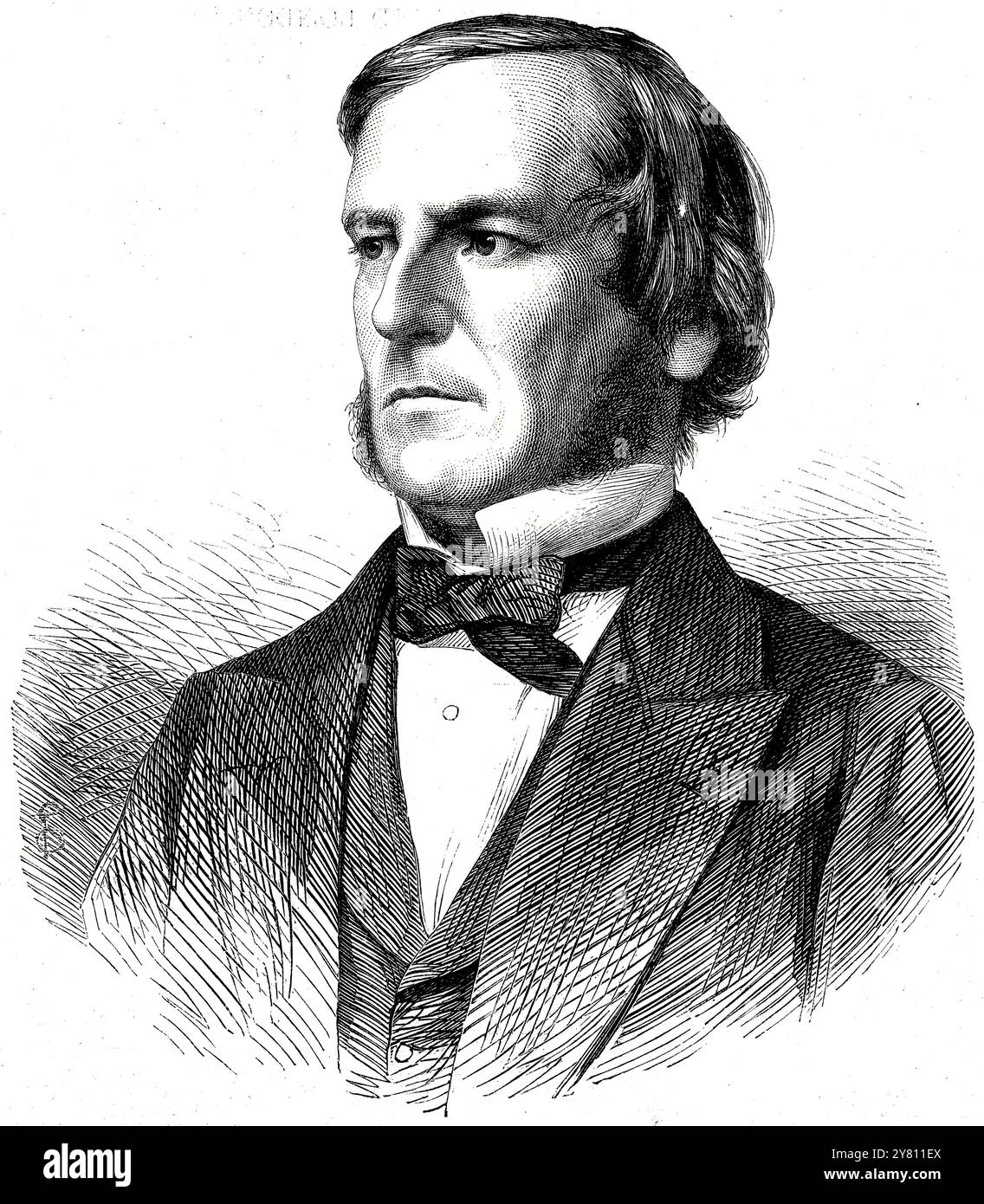 Portrait de Boole, George (1815-65) - gravure historique Banque D'Images