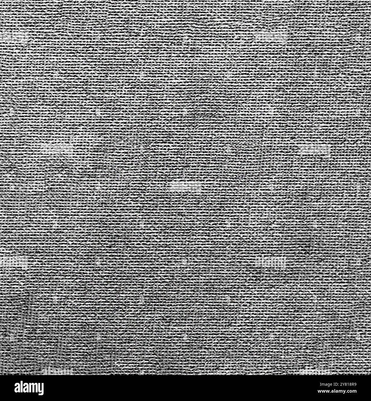 Image d'arrière-plan d'une toile de jute grise texturée vue en gros plan du dessus Banque D'Images