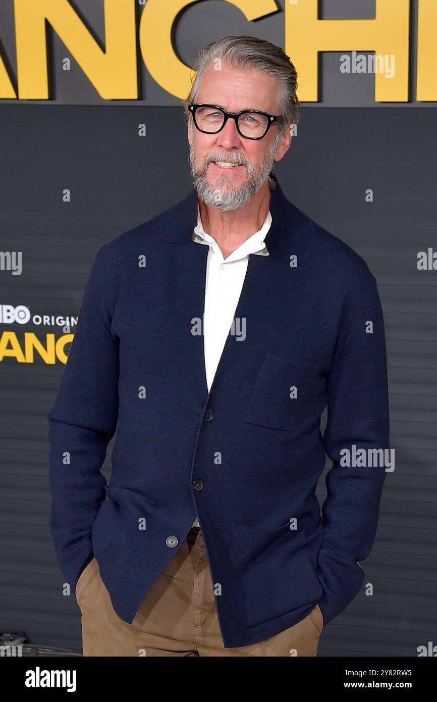 Alan Ruck BEI der Premiere der HBO Serie 'The franchise' im Paramount Theater. Los Angeles, 01.10.2024 Banque D'Images