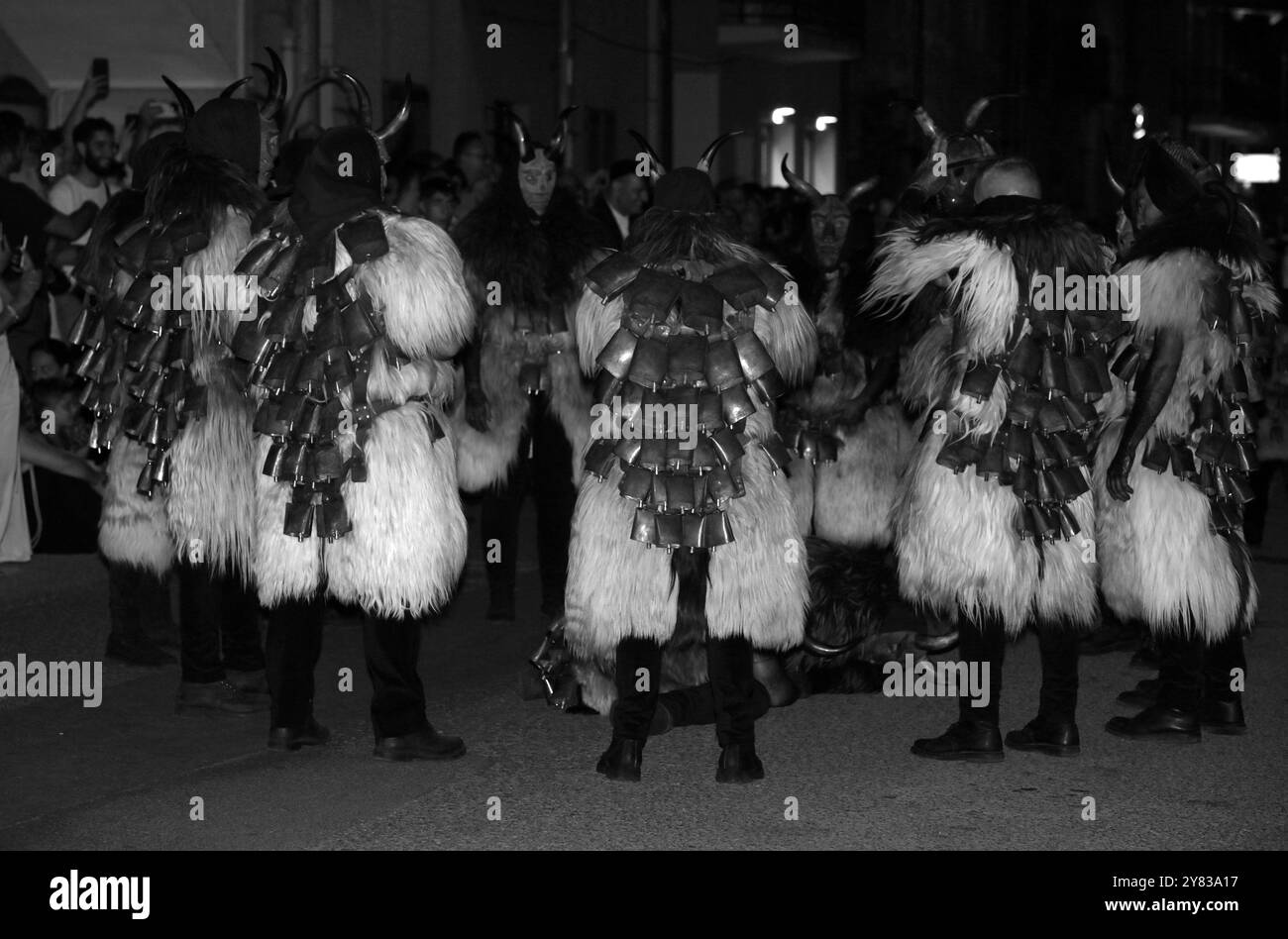 8 août 2024, Muravera événement traditionnel sarde de masques et autres métiers à Muravera, près de Cagliari la capitale de la Sardaigne, Italie. FAMA © Fausto Marci Banque D'Images