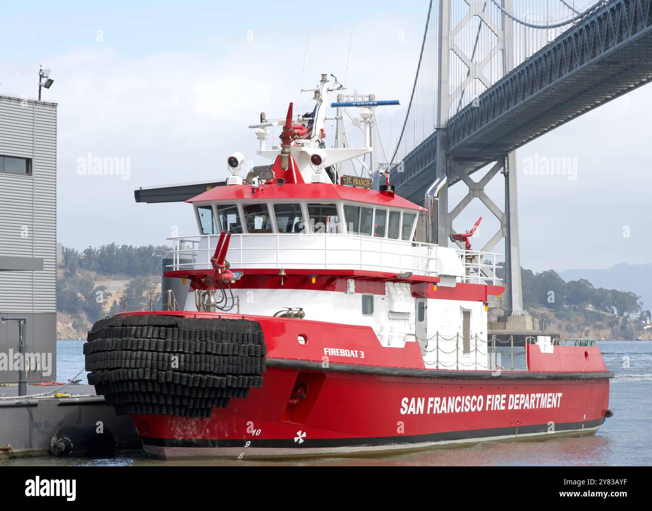 San Francisco, CA - 16 sept. 2024 : le navire est un bateau-feu exploité par le Service des incendies de San Francisco sur la baie de San Francisco depuis 2016. Également connu Banque D'Images