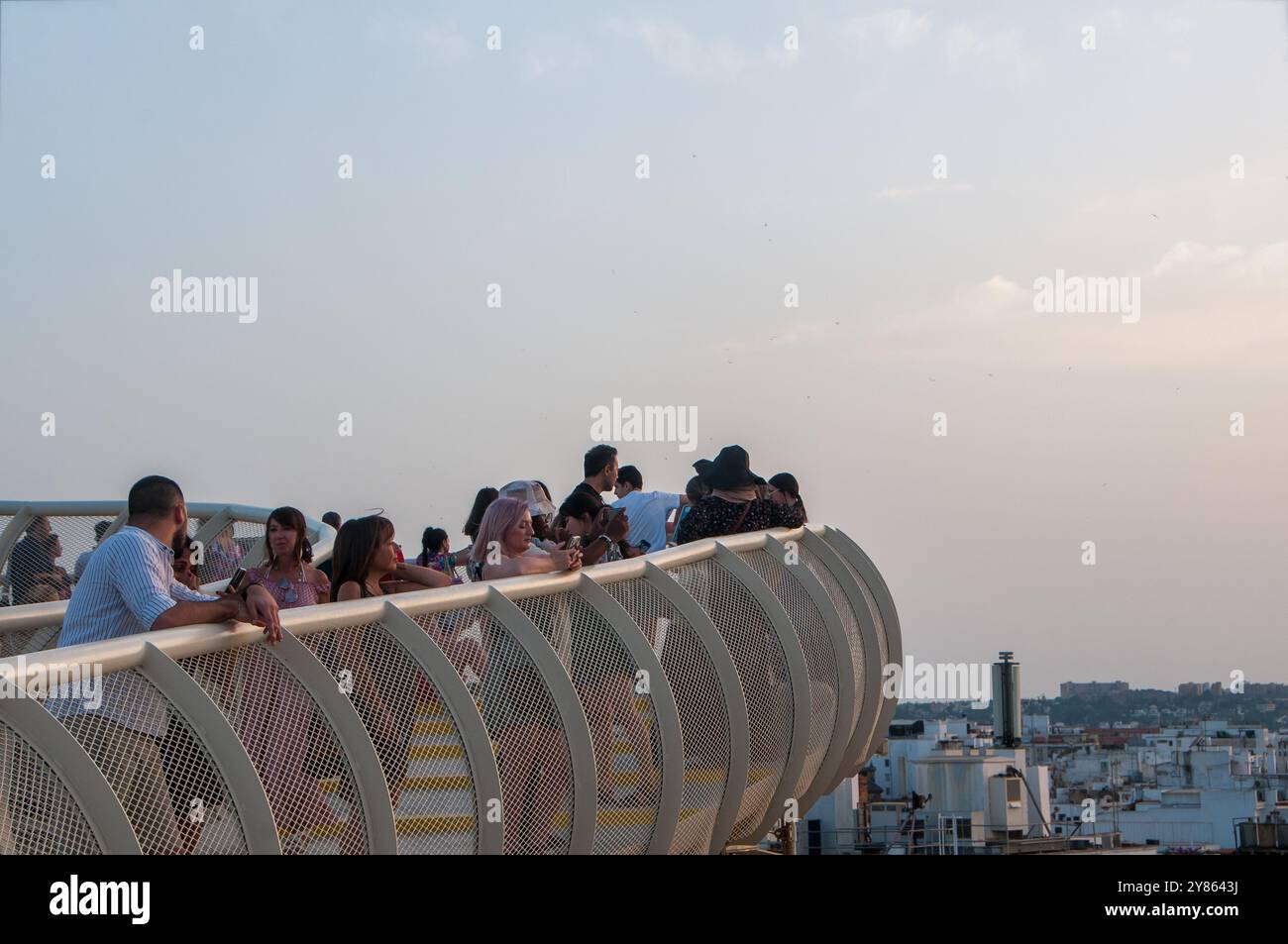 Metropol parasol ou Setas de Sevilla, Espagne Banque D'Images