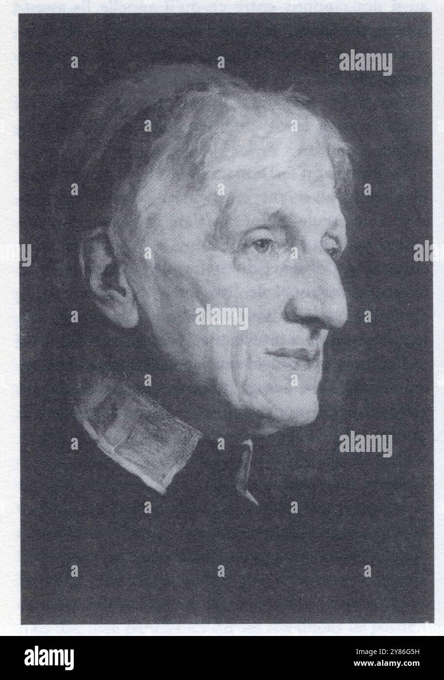 John Henry Newman.1801-1890 Banque D'Images