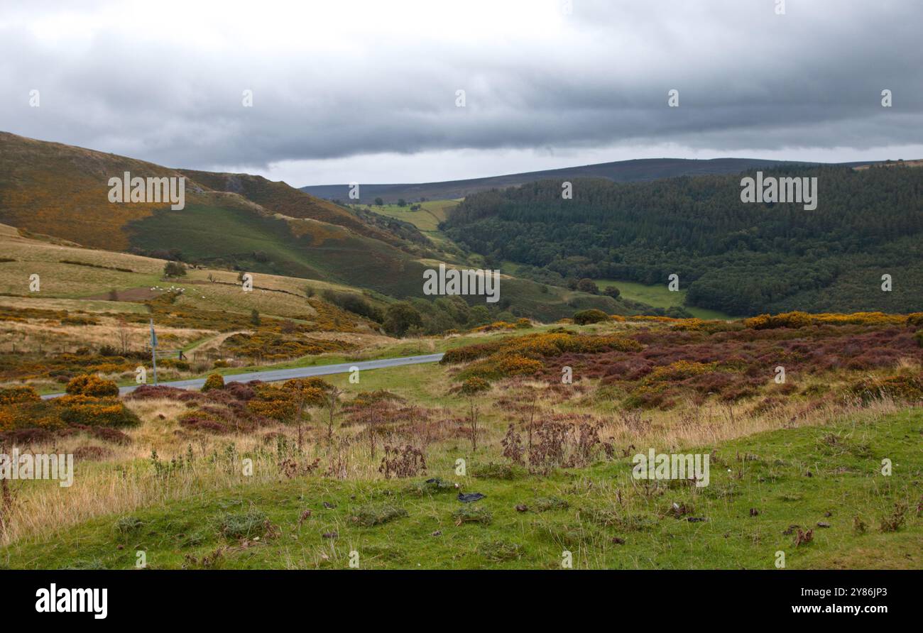 Horseshoe Pass, Denbighshire, pays de Galles Banque D'Images