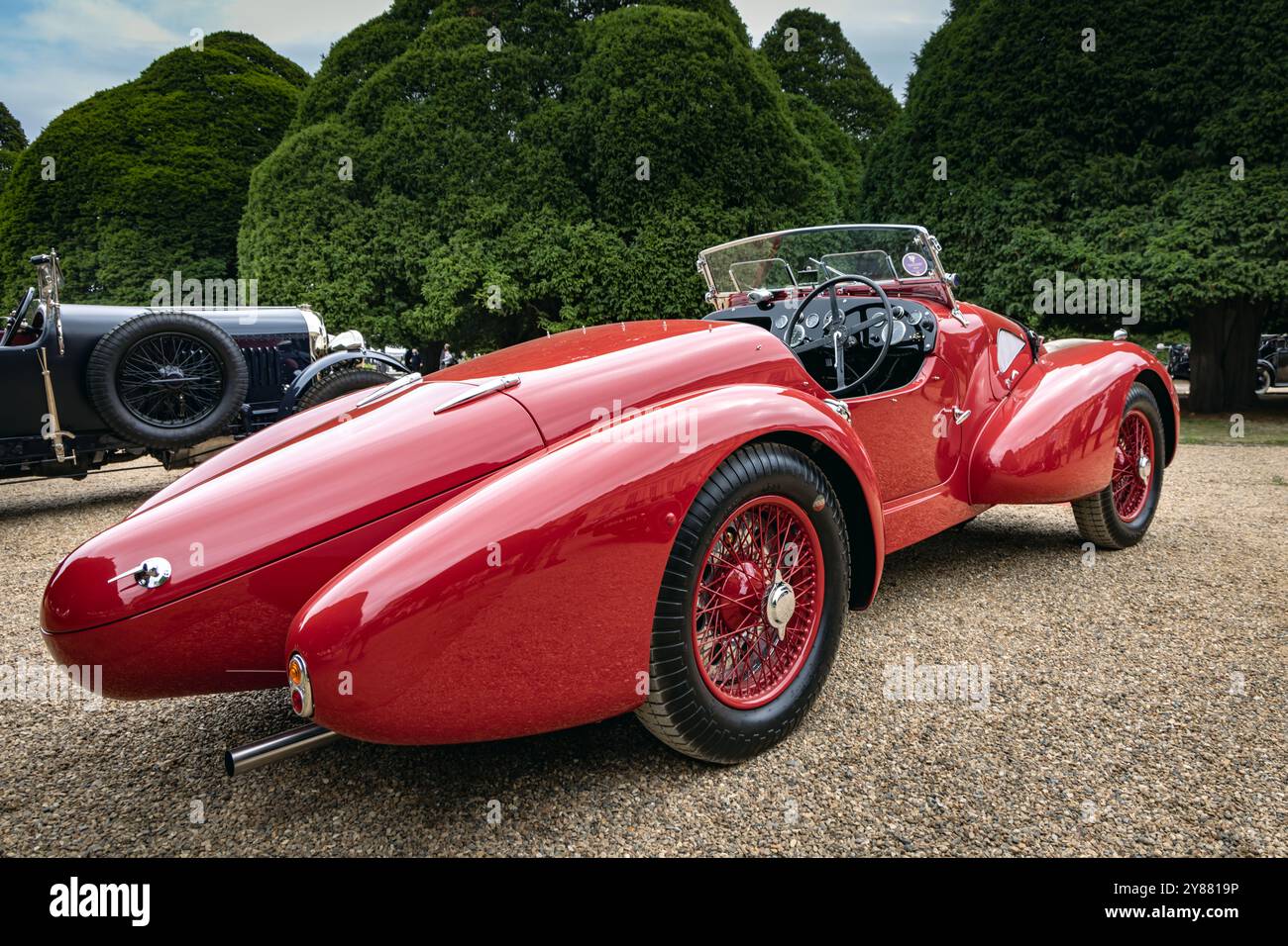1940 Aston Martin Speed Model type C. concours of Elegance 2024, Hampton court Palace, Londres, Royaume-Uni Banque D'Images