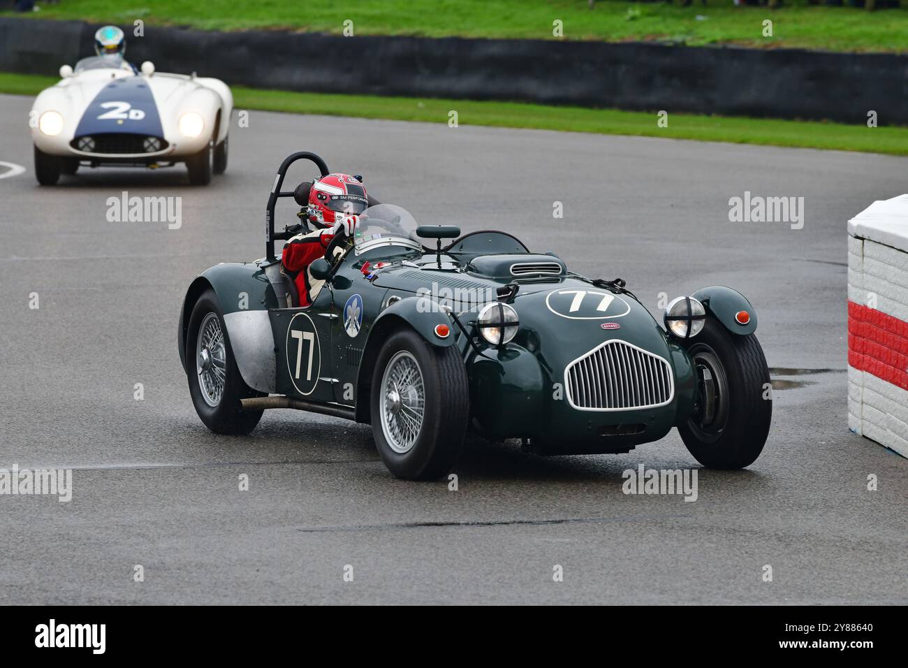 Scott Malvern, Allard J2X, Freddie March Memorial Trophy, une course de soixante minutes au début du crépuscule, deux épreuves de pilotes pour voitures de sport rappelant la Banque D'Images
