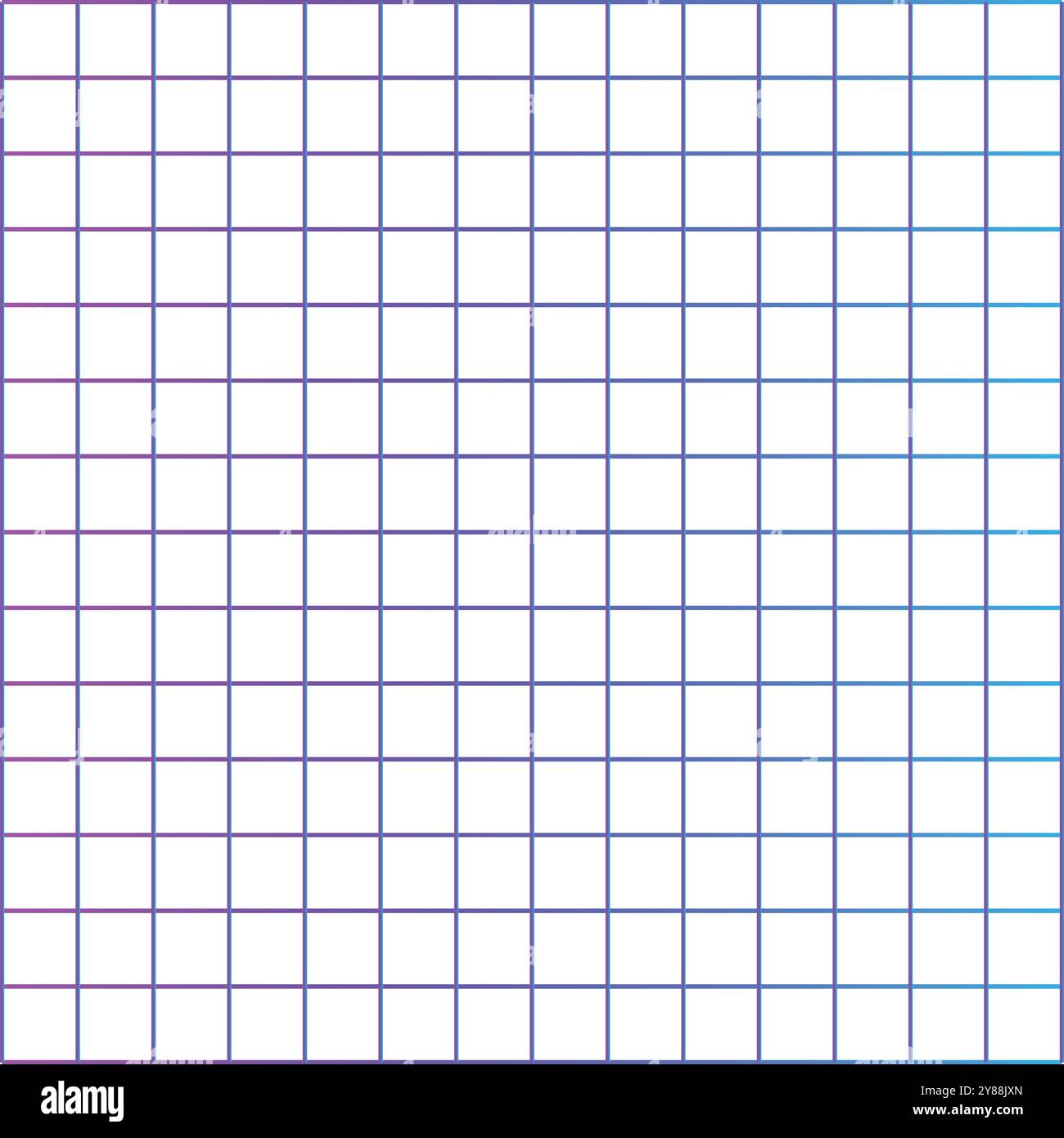 Grille carrée néon. Motif d'onde de couleur isolé sur fond blanc Illustration de Vecteur
