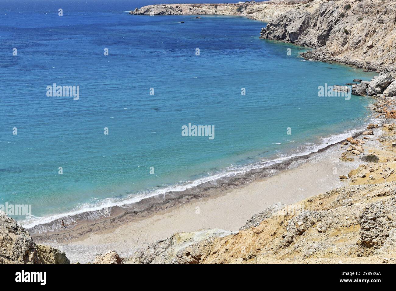 Araki plage à Karpathos, Grèce, Europe Banque D'Images