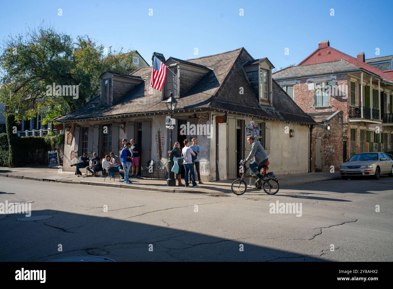 Lafitte's Blacksmith Shop Bar French Quarter New Orleans, LOUISIANE Banque D'Images