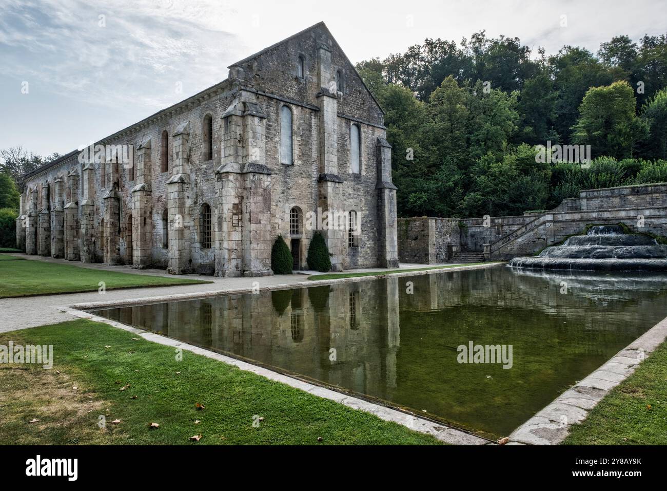 Abbaye de Fontenay, Bourgogne, France, Europe Banque D'Images