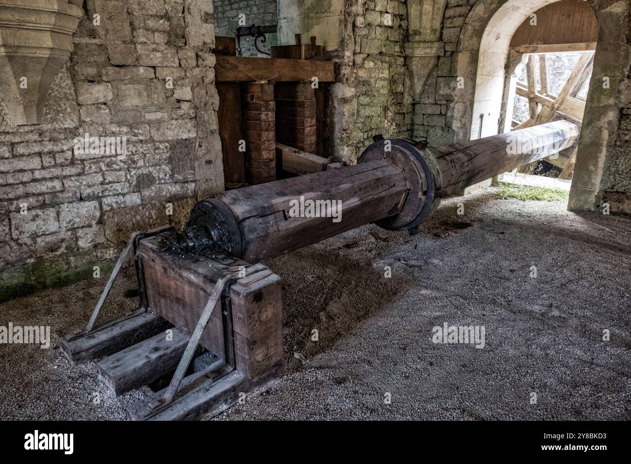 Abbaye de Fontenay, Bourgogne, France, Europe Banque D'Images