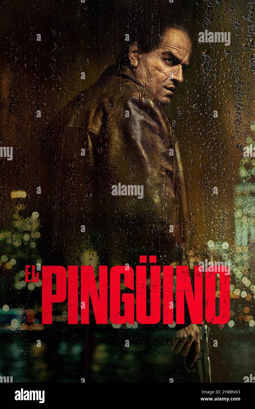 COLIN FARRELL dans THE PENGUIN (2024), réalisé par CRAIG ZOBEL. Crédit : DC Entertainment / Warner Bros / album Banque D'Images