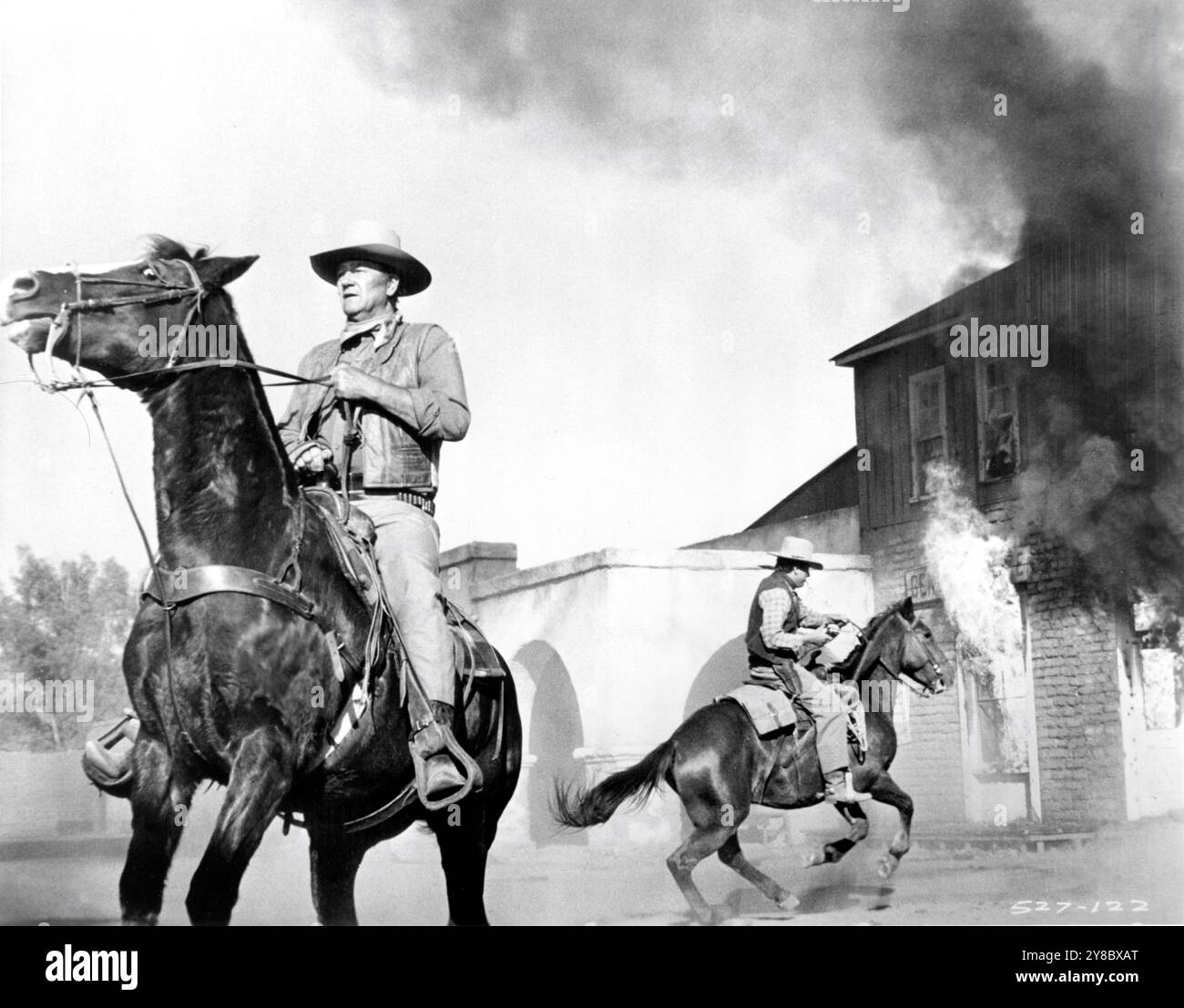 JOHN WAYNE in CHISUM 1970 réalisateur ANDREW V. McLAGLEN histoire / scénario / Producteur Andrew J. Fenady musique Dominic Frontiere Batjac Productions / Warner Bros Banque D'Images