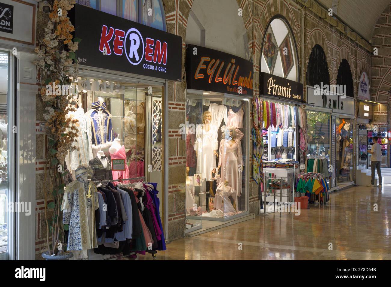 Türkiye, Turquie, Bursa, Kapali Carsi, marché couvert, Banque D'Images