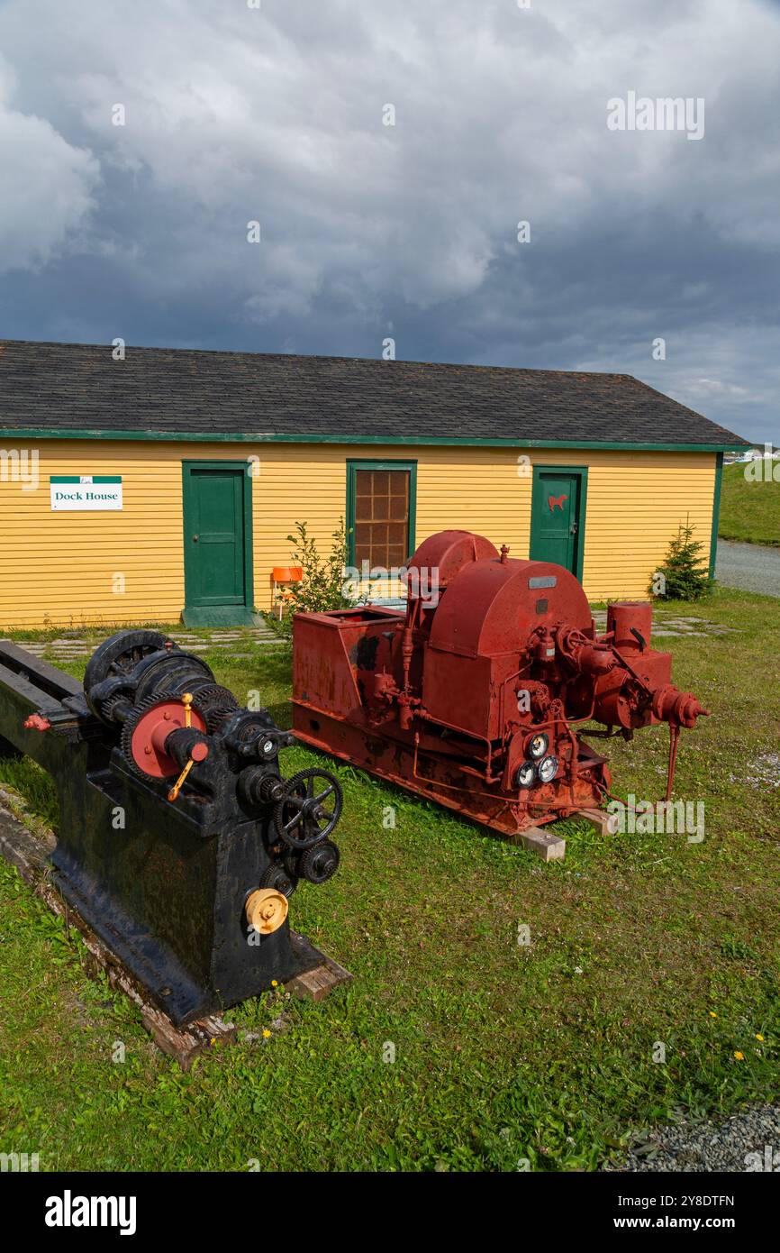 Dock House, Anthony, Terre-Neuve, Canada Banque D'Images