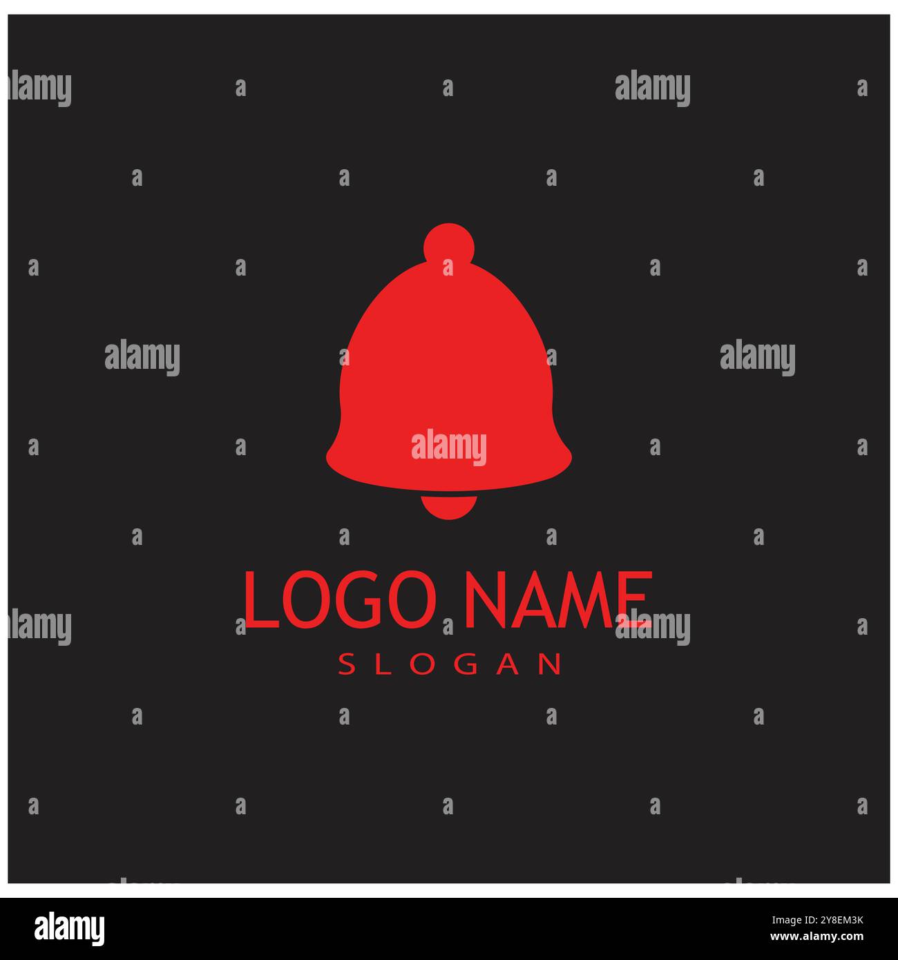 Bell logo Template vecteur symbole conception d'illustration Illustration de Vecteur