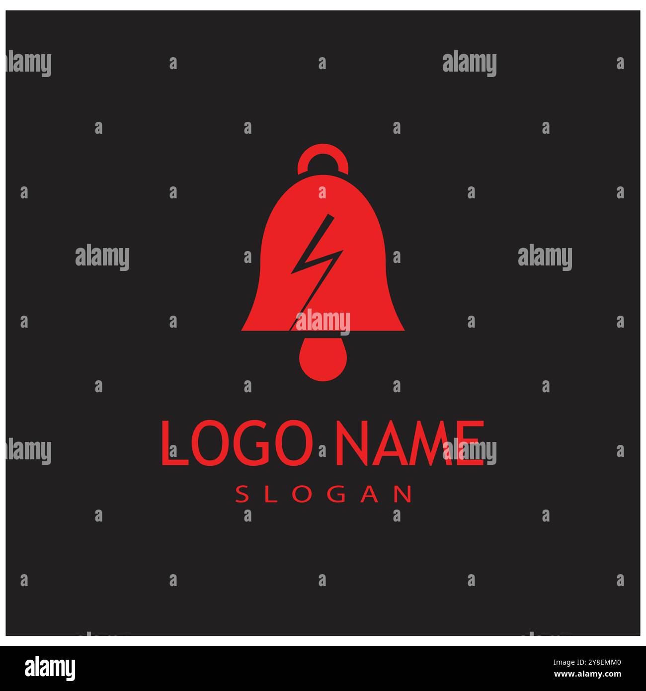 Bell logo Template vecteur symbole conception d'illustration Illustration de Vecteur