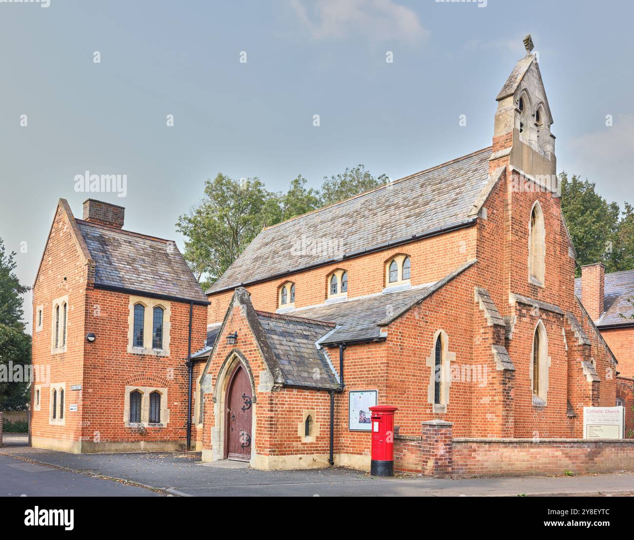 Église catholique chrétienne, St Ives, Cambridgeshire, Angleterre. Banque D'Images