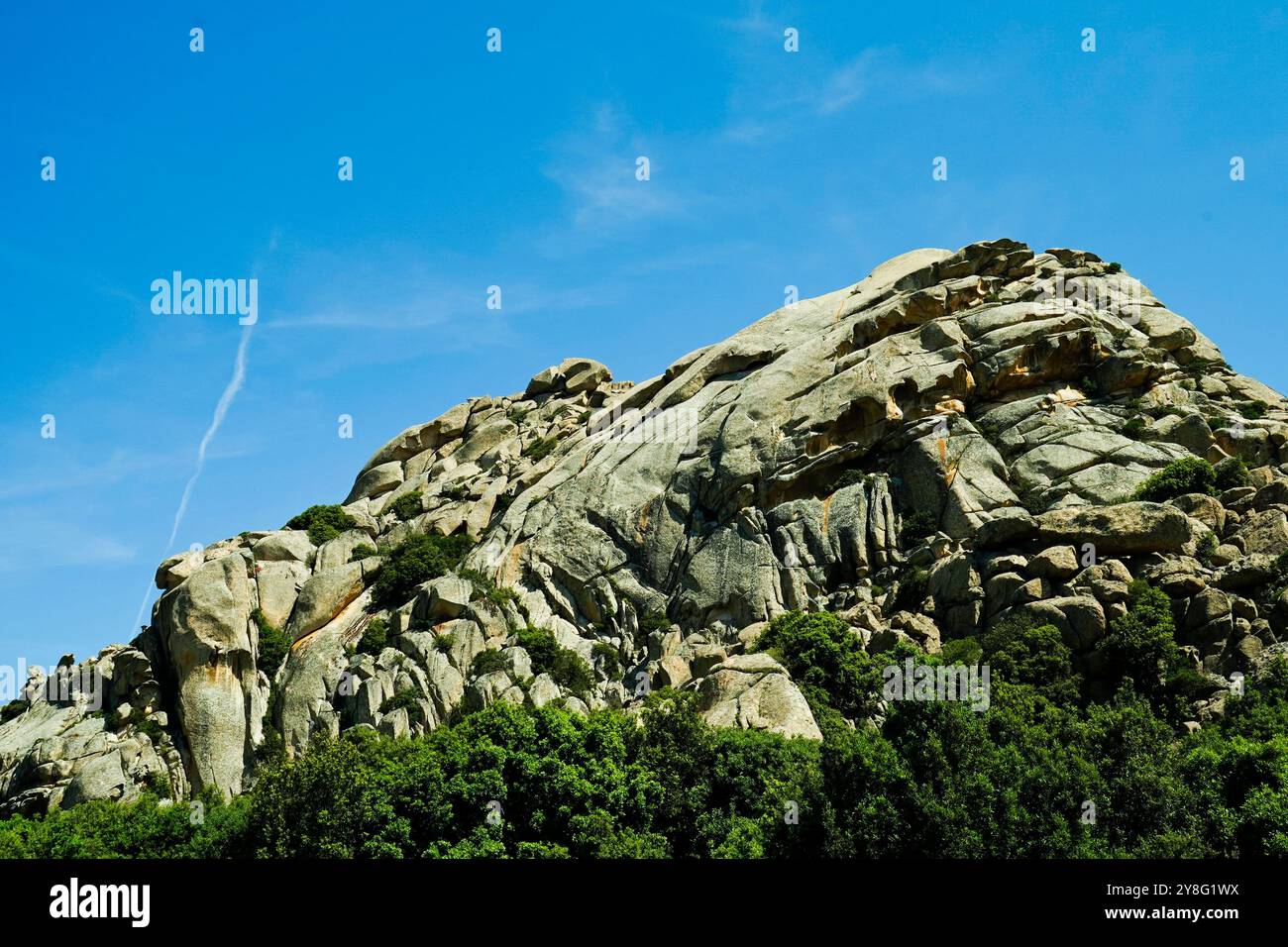 Monument naturel Monts Aggius, Vallée de la Lune, Gallura, Province de Sassari, Sardaigne, Italie Banque D'Images