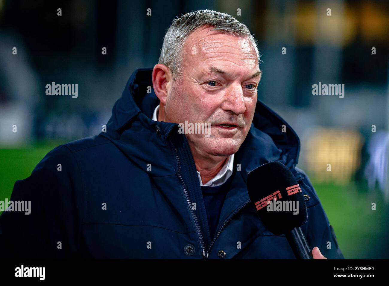 UTRECHT, 05-10-2024, Stadium Galgenwaard, football néerlandais, Eredivisie, saison 2024/2025, pendant le match FC Utrecht - RKC Waalwijk, entraîneur FC Utrecht Ron Jans crédit : Pro Shots/Alamy Live News Banque D'Images