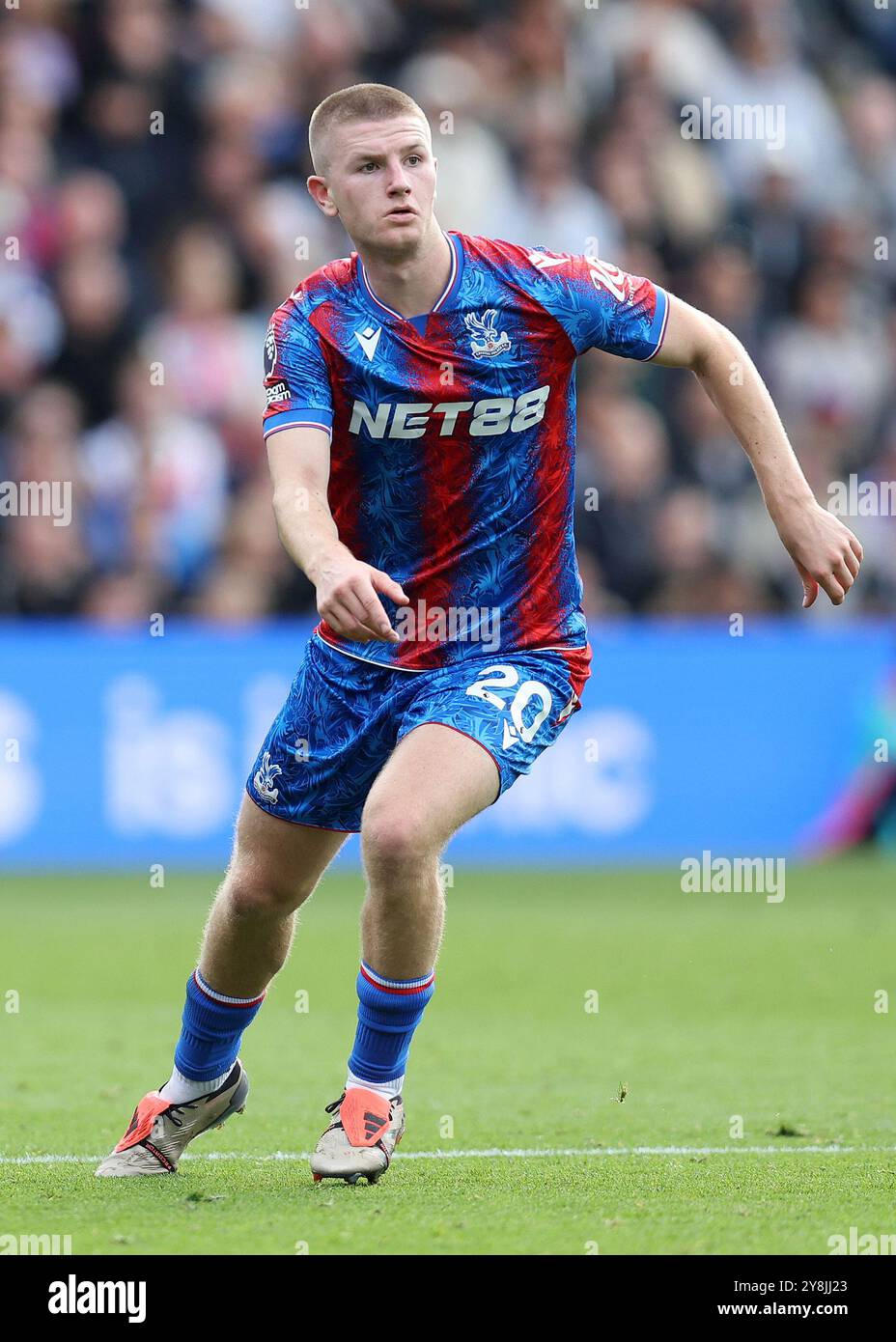 Londres, Royaume-Uni. 5 octobre 2024. Adam Wharton de Crystal Palace lors du match de premier League à Selhurst Park, Londres. Le crédit photo devrait se lire : Paul Terry/Sportimage crédit : Sportimage Ltd/Alamy Live News Banque D'Images