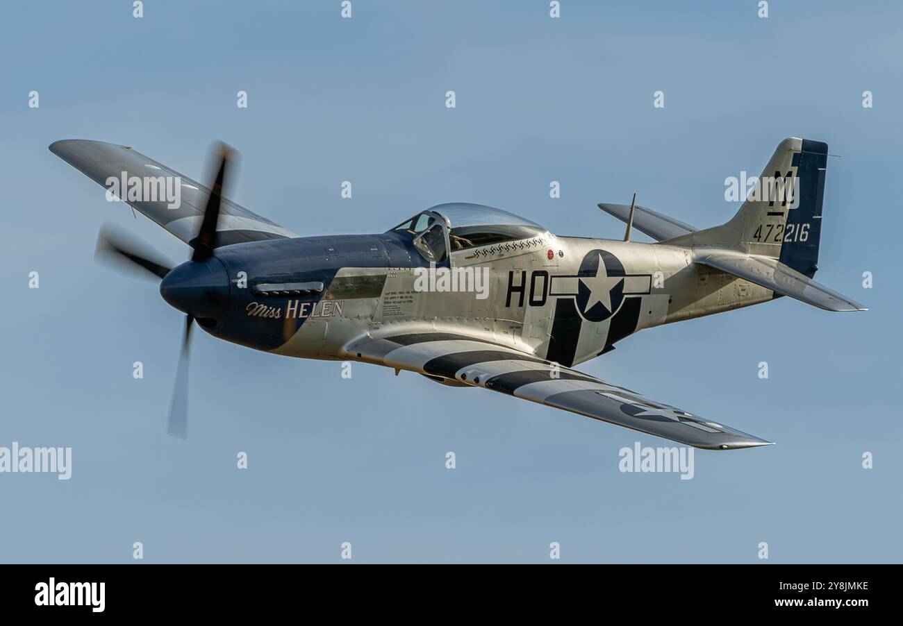 North American P-51D Mustang Banque D'Images