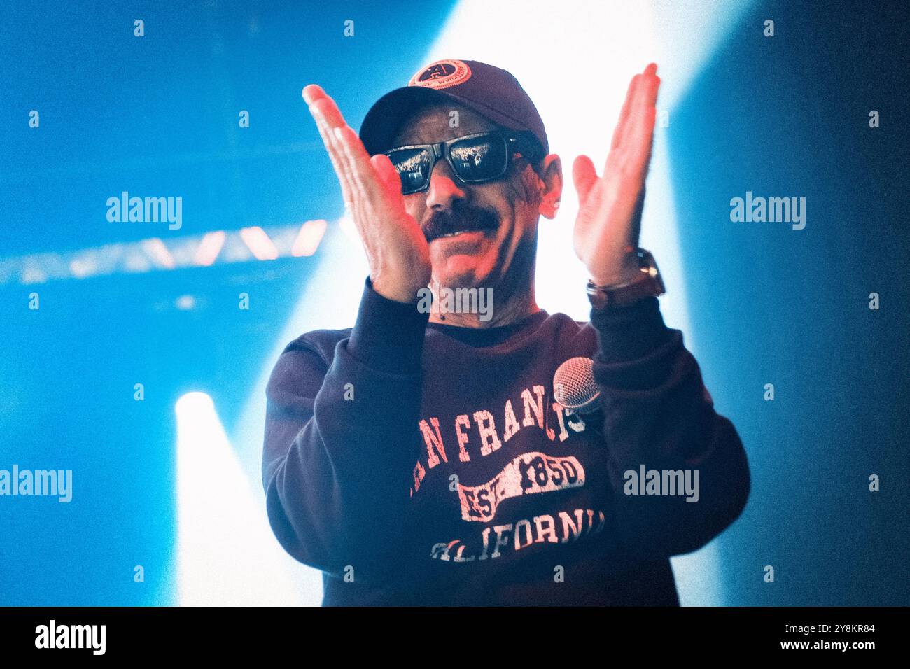 Copenhague, Danemark. 03 octobre 2024. Le chanteur syrien Omar Souleyman donne un concert à Vega à Copenhague. Banque D'Images