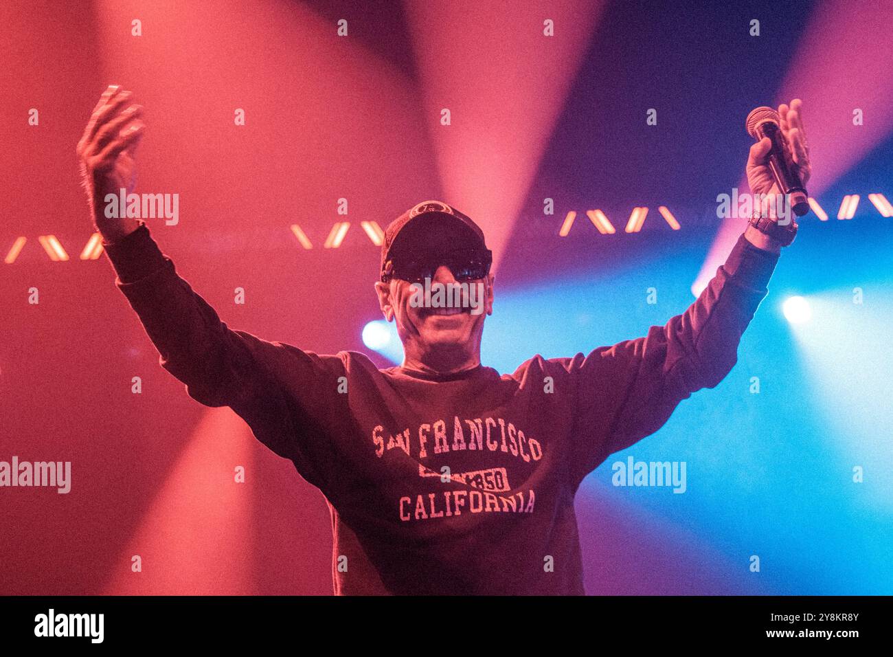 Copenhague, Danemark. 03 octobre 2024. Le chanteur syrien Omar Souleyman donne un concert à Vega à Copenhague. Banque D'Images