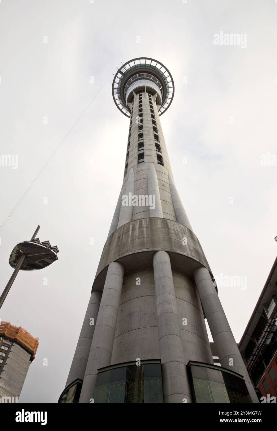 Auckland Nouvelle Zélande Vue sur la ville centre-ville urbain Banque D'Images