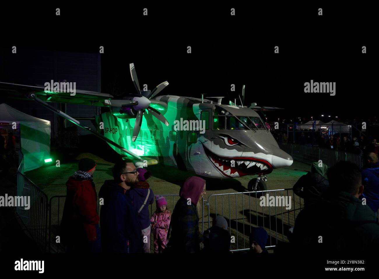 S SHORT SC, ÉTATS-UNIS. , . La nuit annuelle de l'aviation est un événement qui aide à promouvoir l'ingénierie et à mettre en valeur le monde de l'aviation. (Photo de Jaap Arriens/Sipa USA) crédit : Sipa USA/Alamy Live News Banque D'Images
