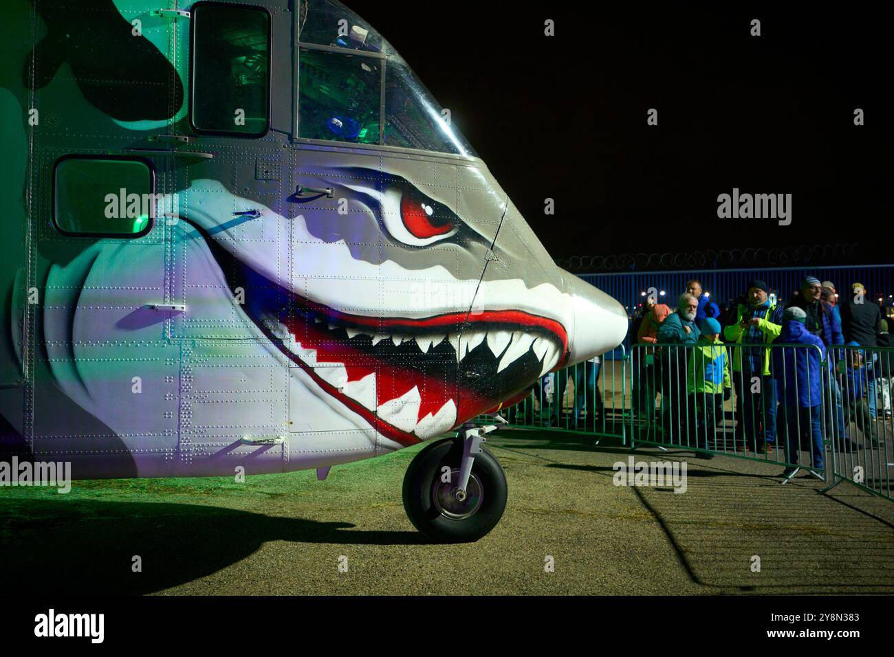 UN COURT SC, USA. , . La nuit annuelle de l'aviation est un événement qui aide à promouvoir l'ingénierie et à mettre en valeur le monde de l'aviation. (Photo de Jaap Arriens/Sipa USA) crédit : Sipa USA/Alamy Live News Banque D'Images