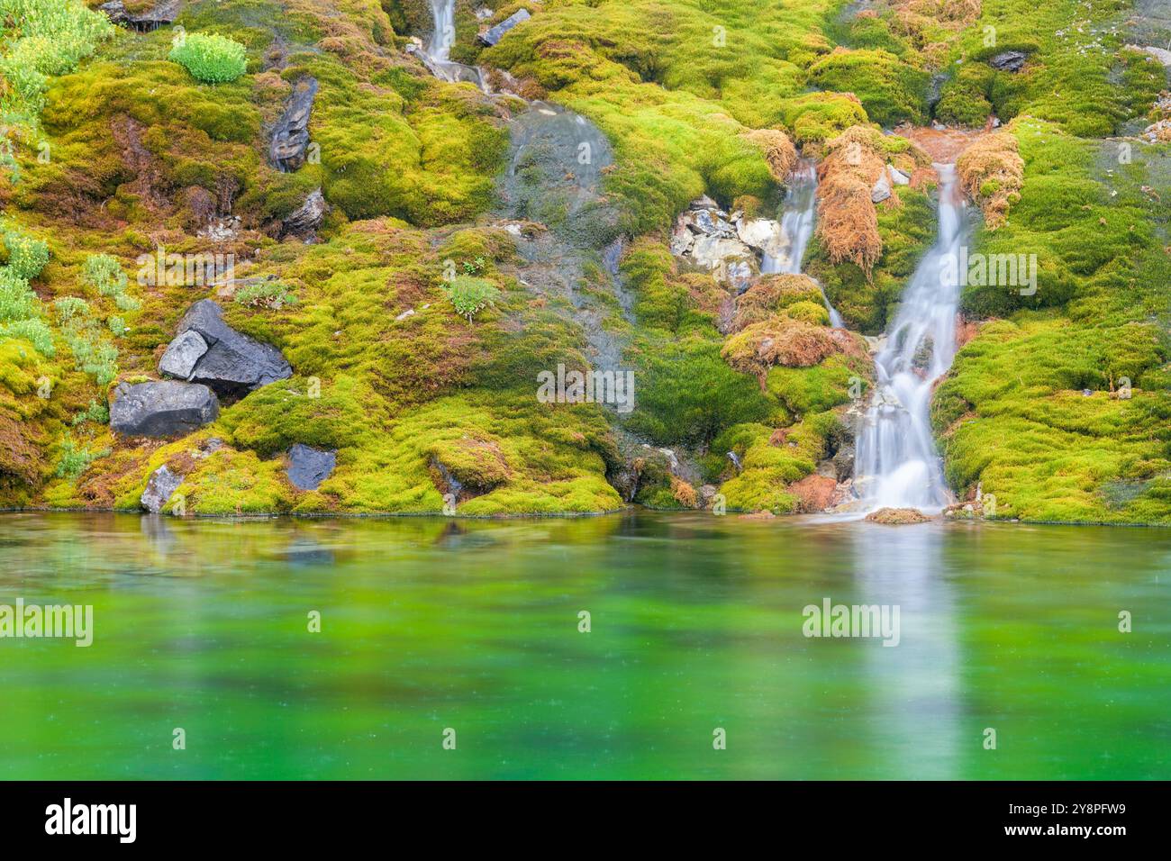 Lac Bleu près de Saint François Longchamp, Vallée de la Maurienne, Savoie, Rhône-Alpes, France Banque D'Images