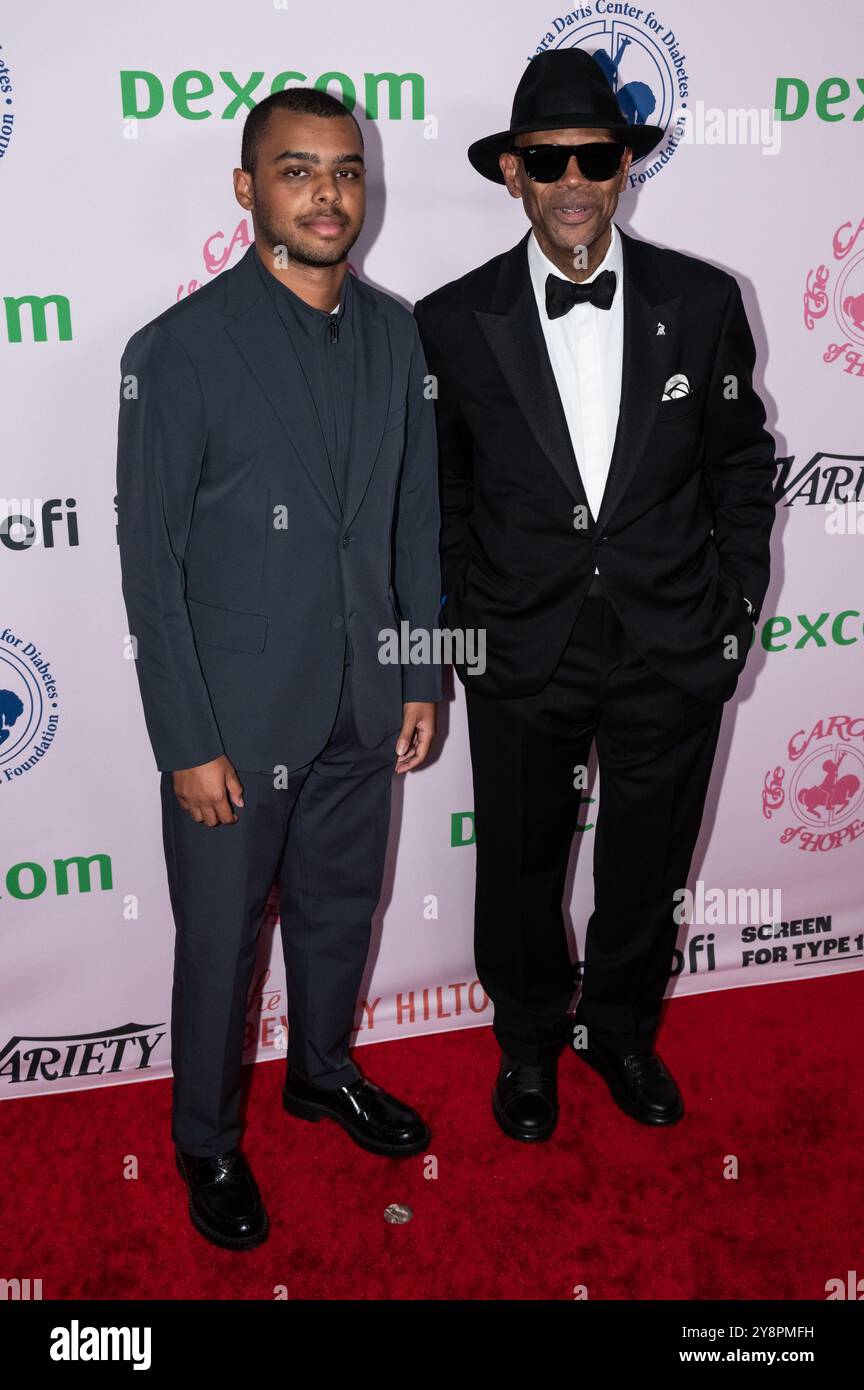 Los Angeles, États-Unis. 06 octobre 2024. Max Harris, Jimmy Jam assiste au 38e Carrousel of Hope Ball au Beverly Hilton le 05 octobre 2024 à Beverly Hills, Californie. Crédit : Imagespace/Alamy Live News Banque D'Images