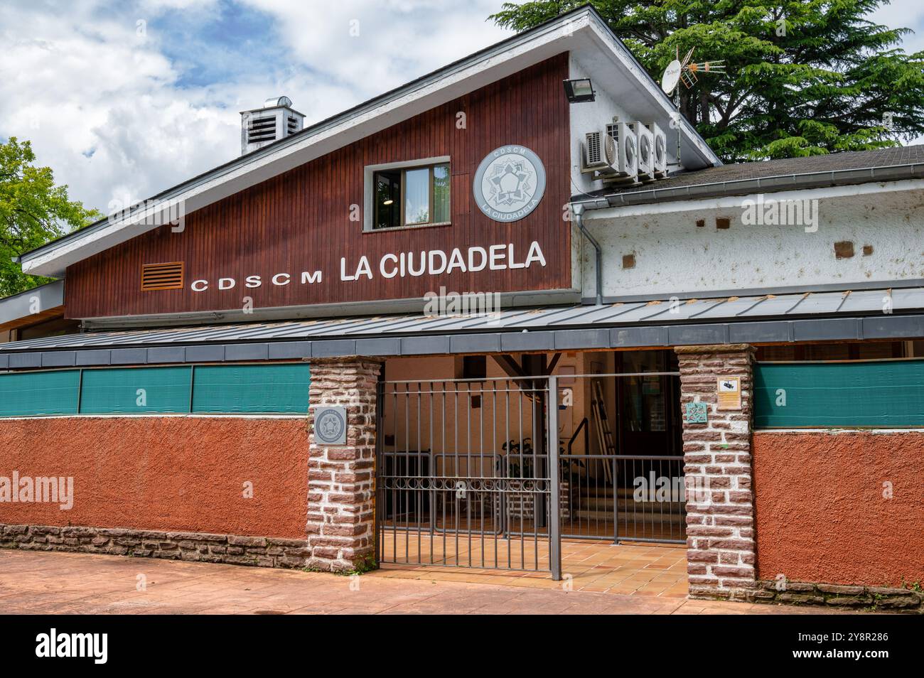 Pampelune, Espagne- 20 mai 2024 : CDSCM la Ciudadela à Pampelune Banque D'Images