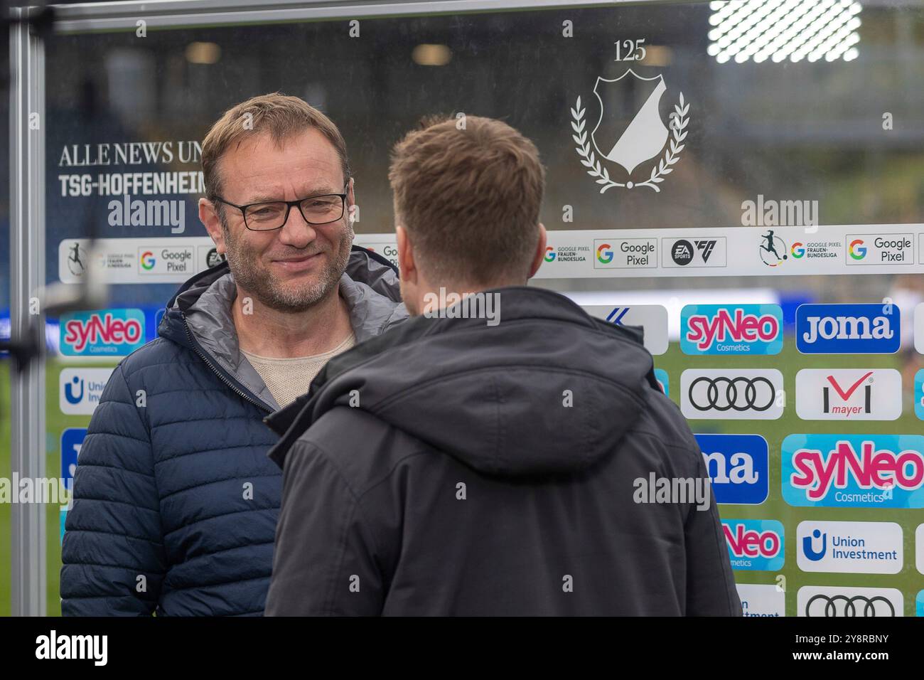 Sinsheim, Deutschland. 06 octobre 2024. Cheftrainer Thomas Horsch SV Werder Bremen Frauen, TSG 1800 Hoffenheim v. SV Werder Bremen, Fussball, Google Pixel Frauen-Bundesliga, 5. Spieltag, saison 2024/2025, 06.10.2024, Foto : Eibner-Pressefoto/Wessely crédit : dpa/Alamy Live News Banque D'Images