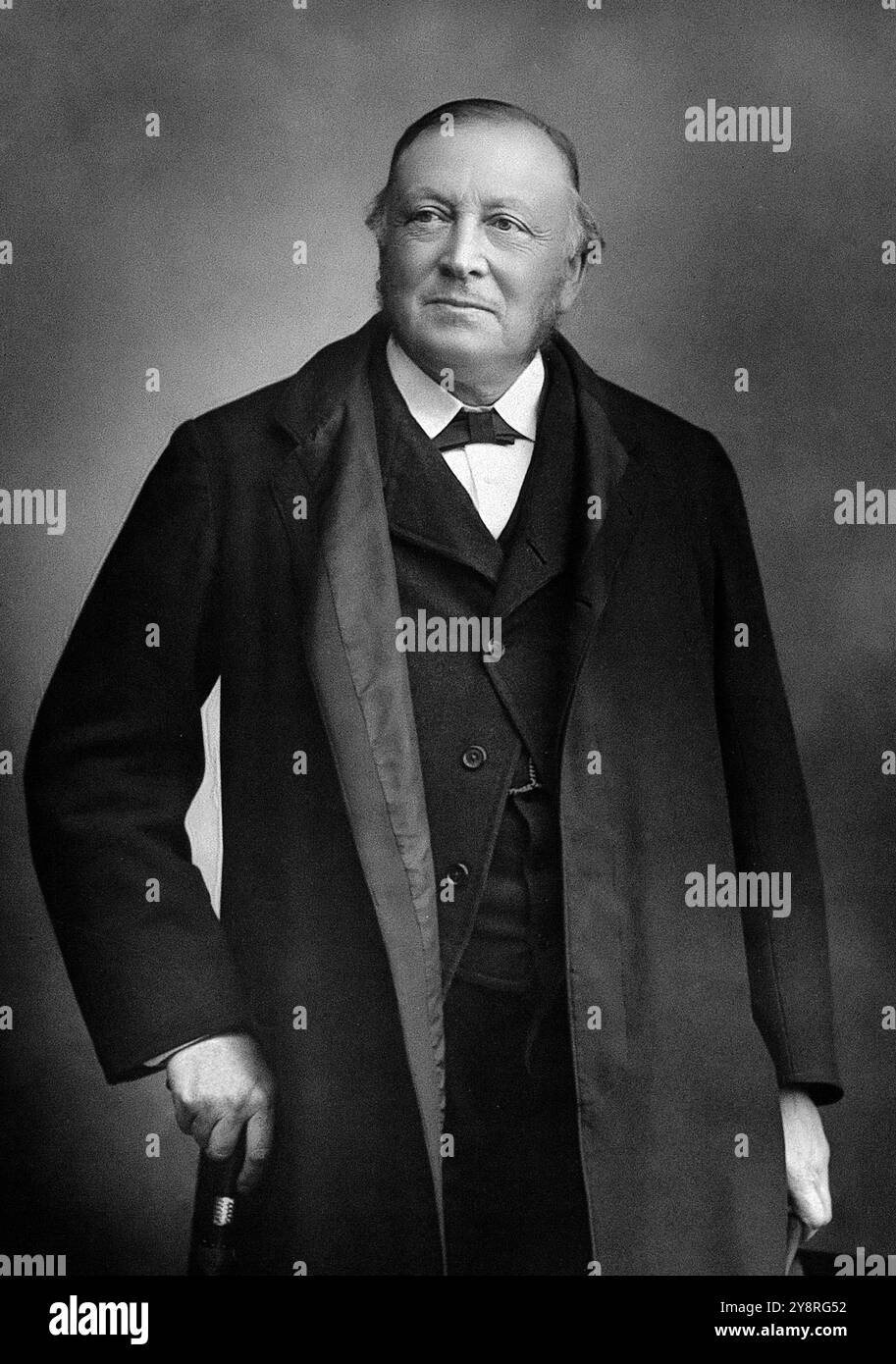 Sir Henry Enfield Roscoe (1833 – 1915) chimiste britannique. Banque D'Images