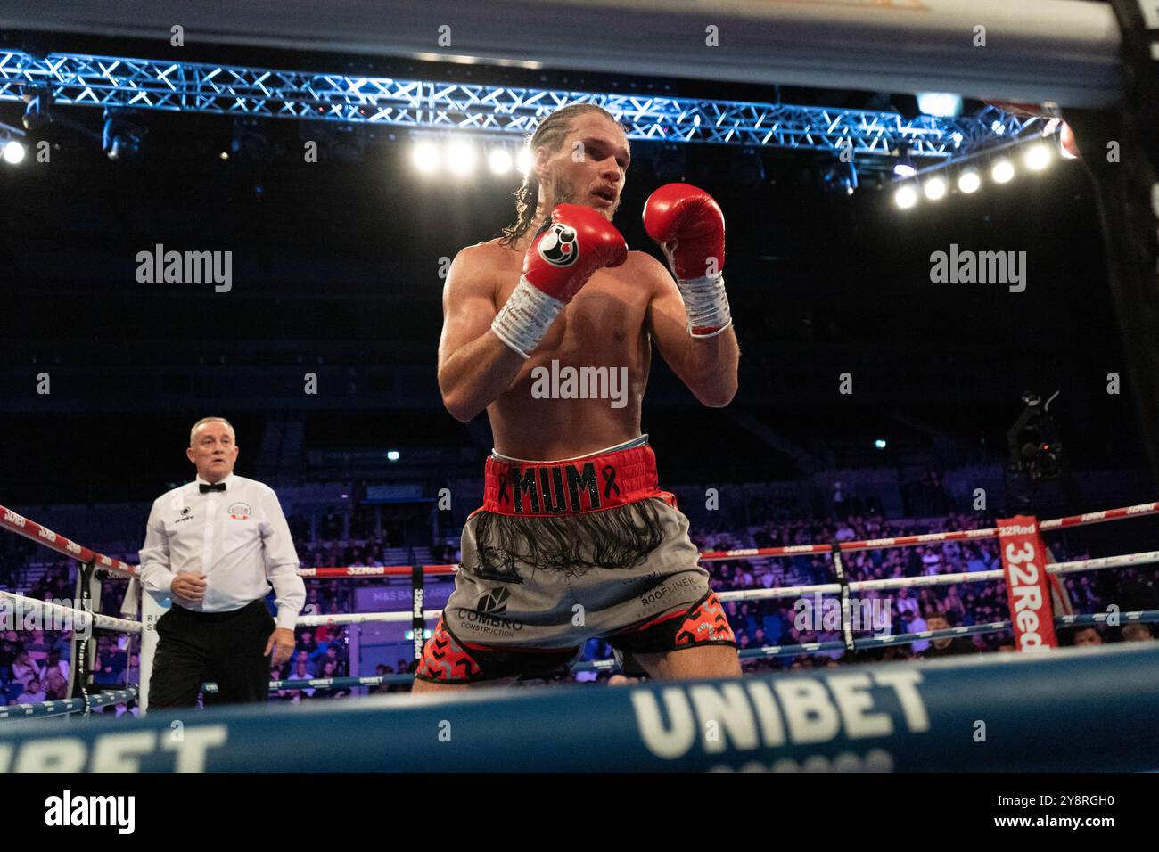 Liverpool, Royaume-Uni. 05 octobre 2024. Jack Rafferty Beats Henry Turner - Nick Ball vs Ronny Rios - samedi 5 octobre 2024 - M&S Bank Arena Liverpool - WBA Featherweight Championship of the World Credit : Samuel Wardle/Alamy Live News Banque D'Images