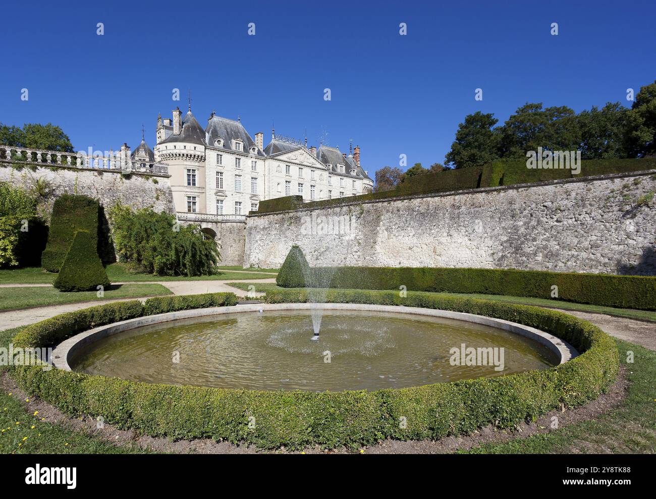 Château du Lude, Sarthe, pays de la Loire, France, Europe Banque D'Images