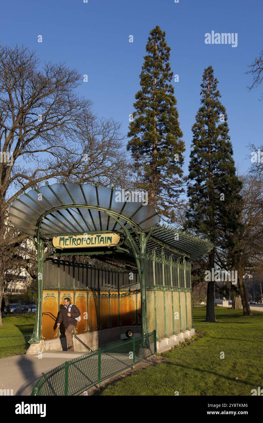 Station de métro Dauphine, Paris, Ile de France, France, Europe Banque D'Images