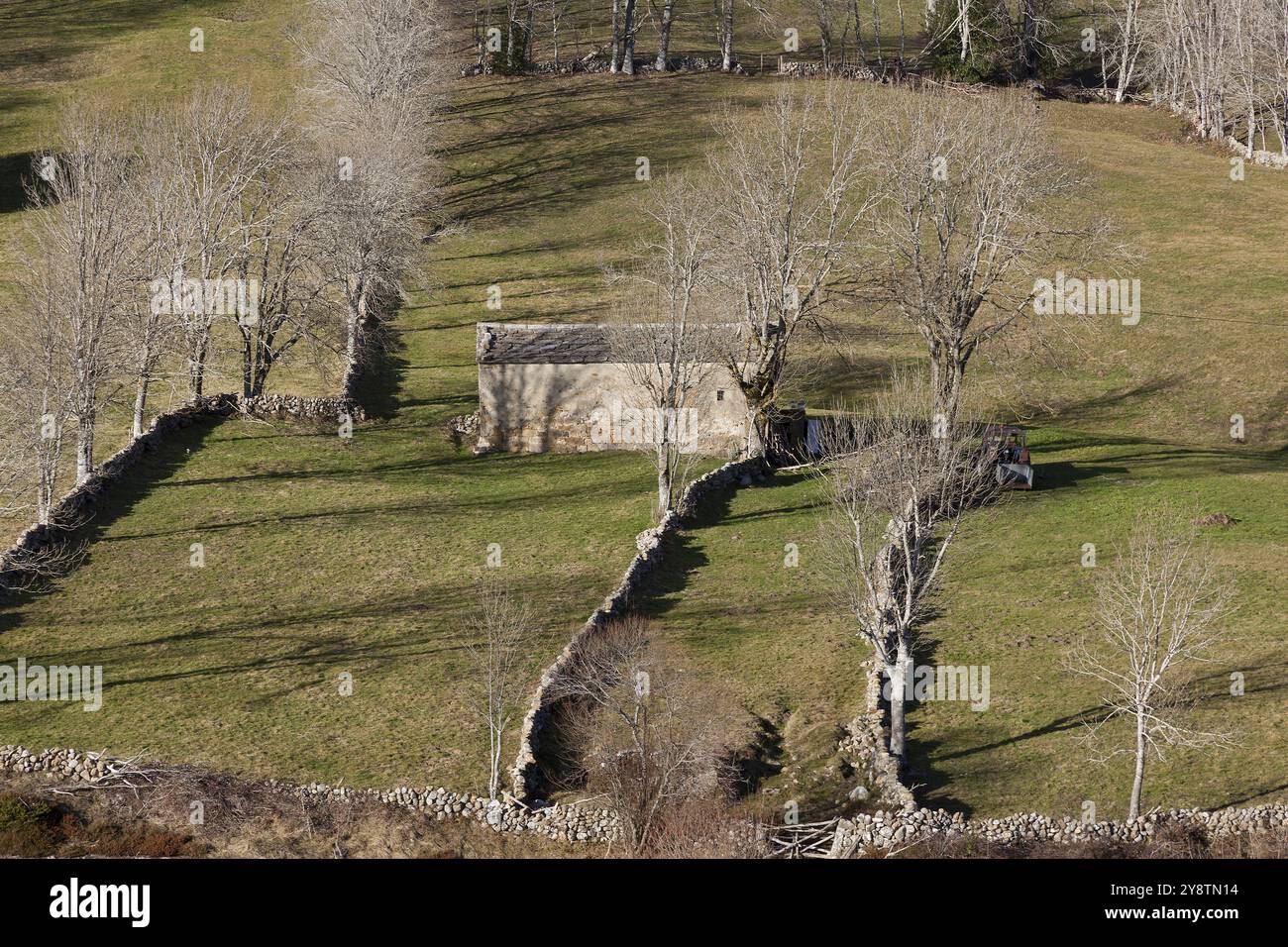 Estacas de Trueba Pass, Merindades, Burgos, Castilla y Leon, Espagne, Europe Banque D'Images