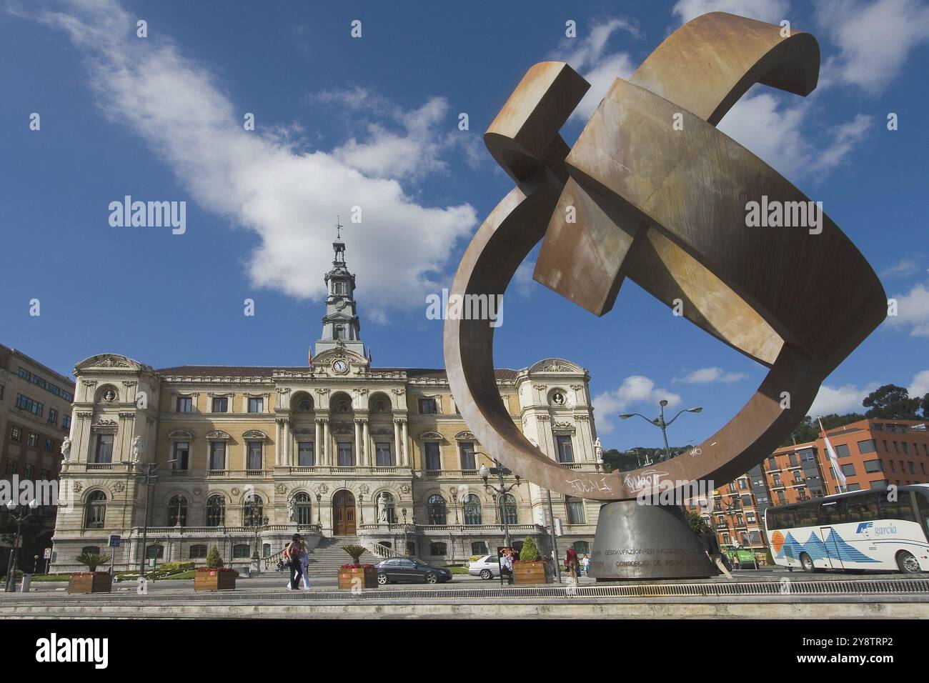 Conseil municipal de Bilbao, Bizkaia, pays Basque, Espagne, Europe Banque D'Images