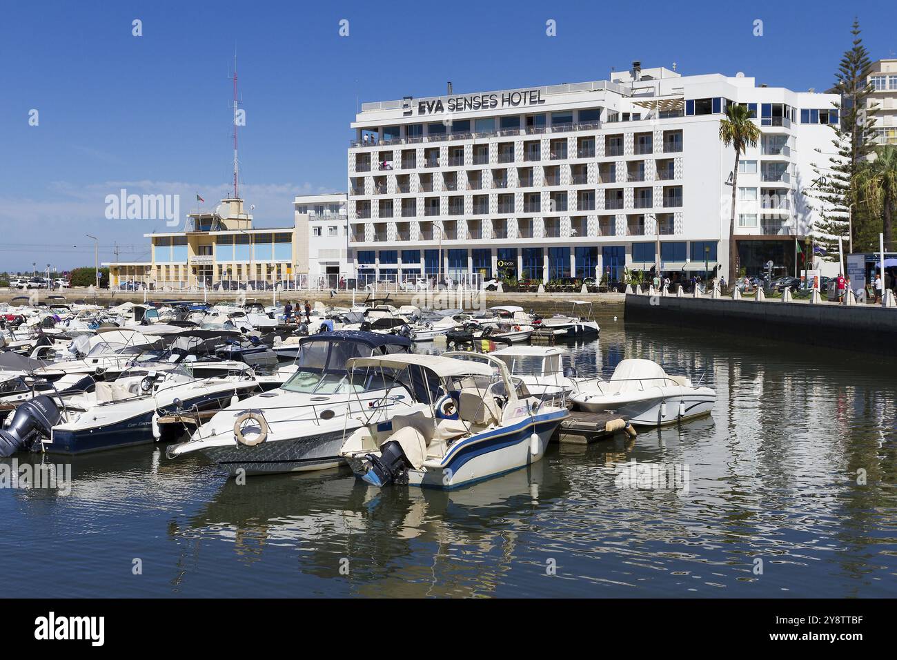 Port de Faro, Algarve, Portugal, Europe Banque D'Images