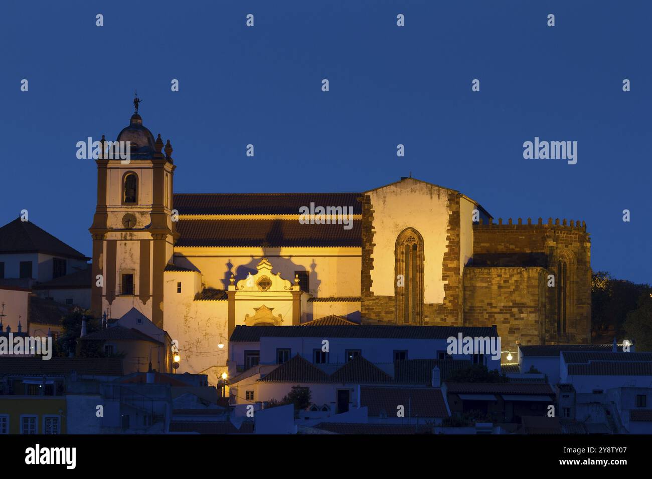 Cathédrale de Silves, Algarve, Portugal, Europe Banque D'Images