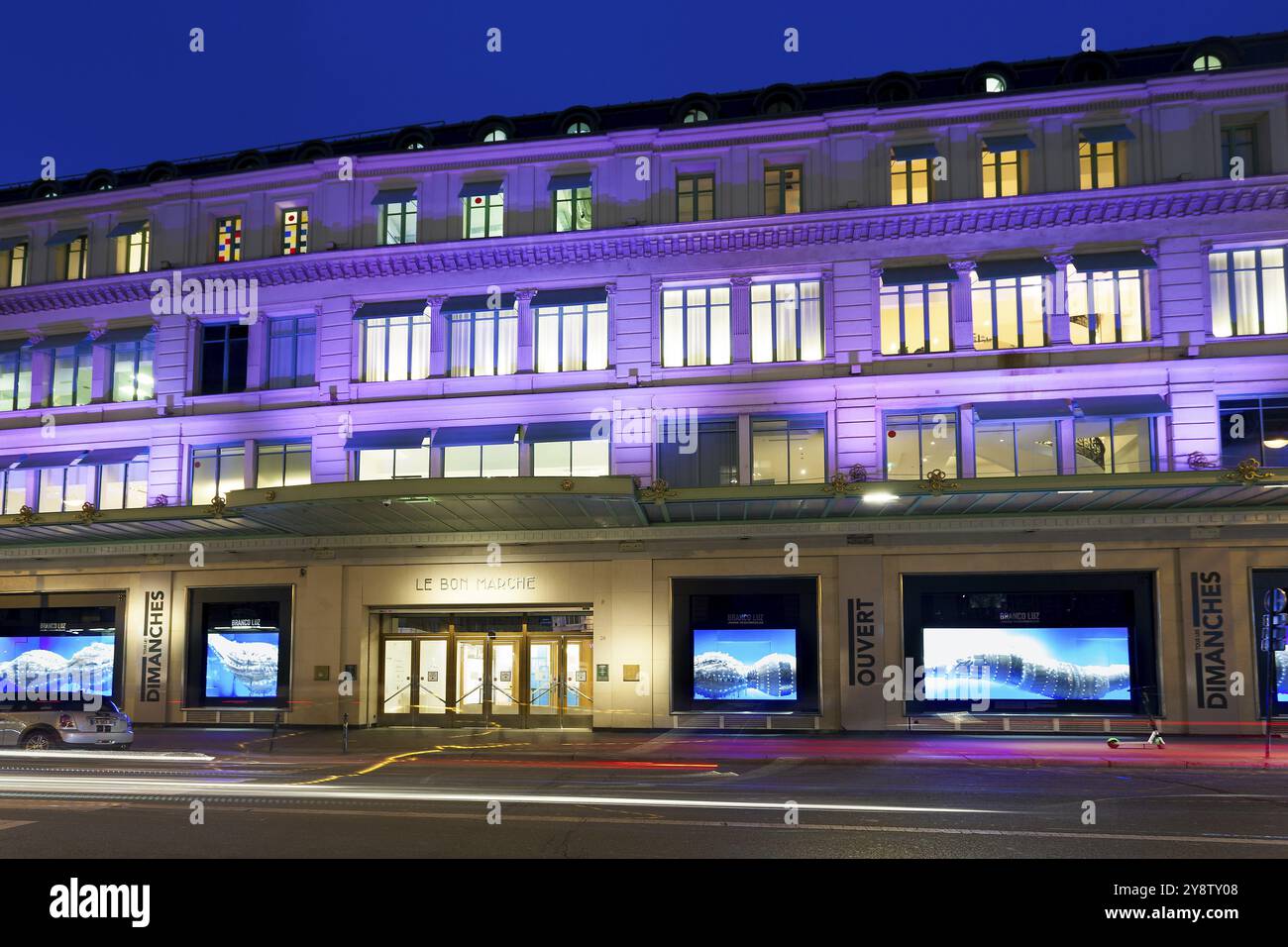 Magasin le bon Marche, Paris, France, Europe Banque D'Images