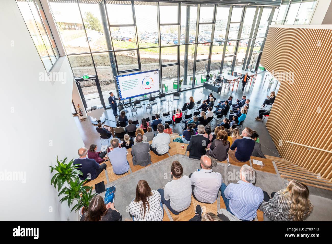 Le bâtiment ONE Biohub à Aberdeen, en Écosse Banque D'Images