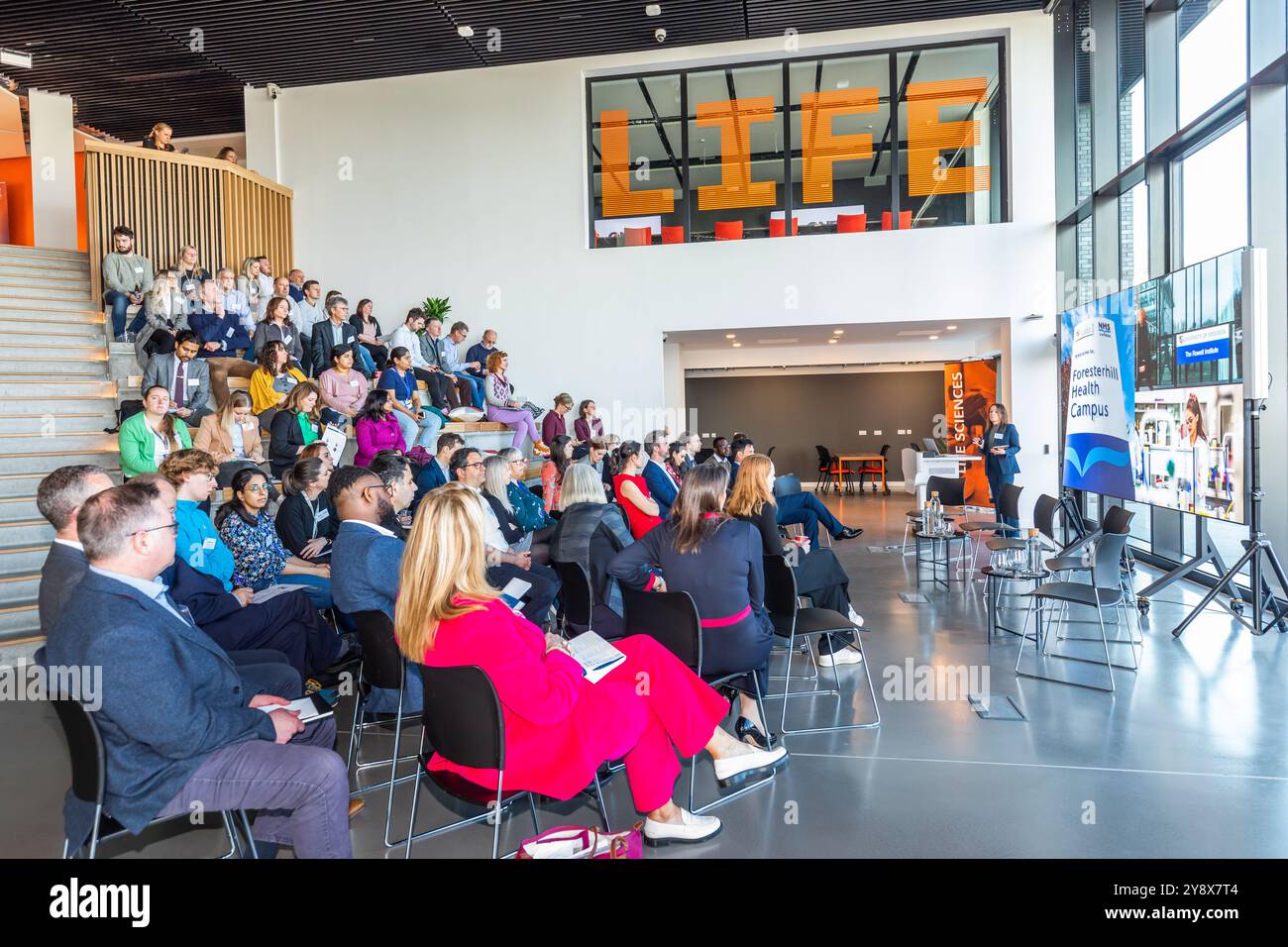 Le bâtiment ONE Biohub à Aberdeen, en Écosse Banque D'Images