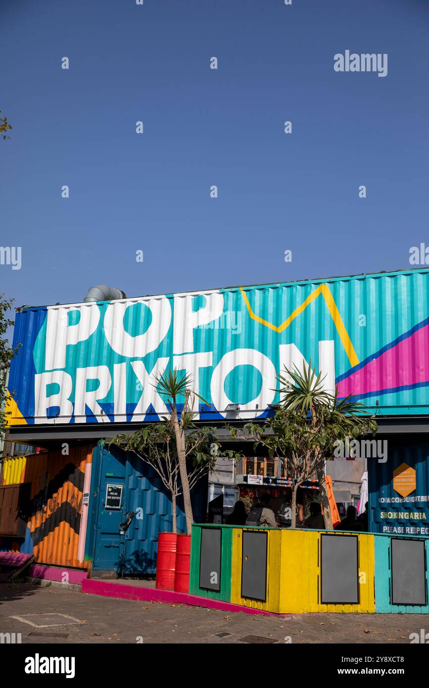 Pop Brixton dans le sud de Londres le 17 septembre 2024. Crédit photo : Sam Mellish Banque D'Images