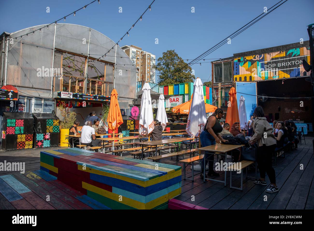 Pop Brixton dans le sud de Londres le 17 septembre 2024. Crédit photo : Sam Mellish Banque D'Images