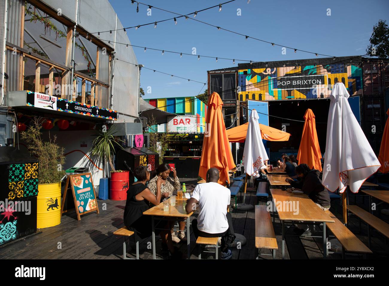 Pop Brixton dans le sud de Londres le 17 septembre 2024. Crédit photo : Sam Mellish Banque D'Images